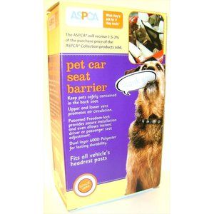 NEW ASPCA Pet Car SUV Seat Barrier 600 D Vented Durable Auto Keep Pet Backseat